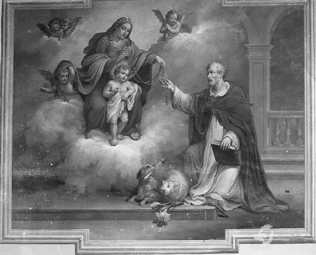 Visione di San Domenico - Villa di Tirano, Sondrio